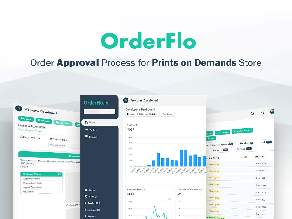 OrderFlo Shopify Approval SaaS